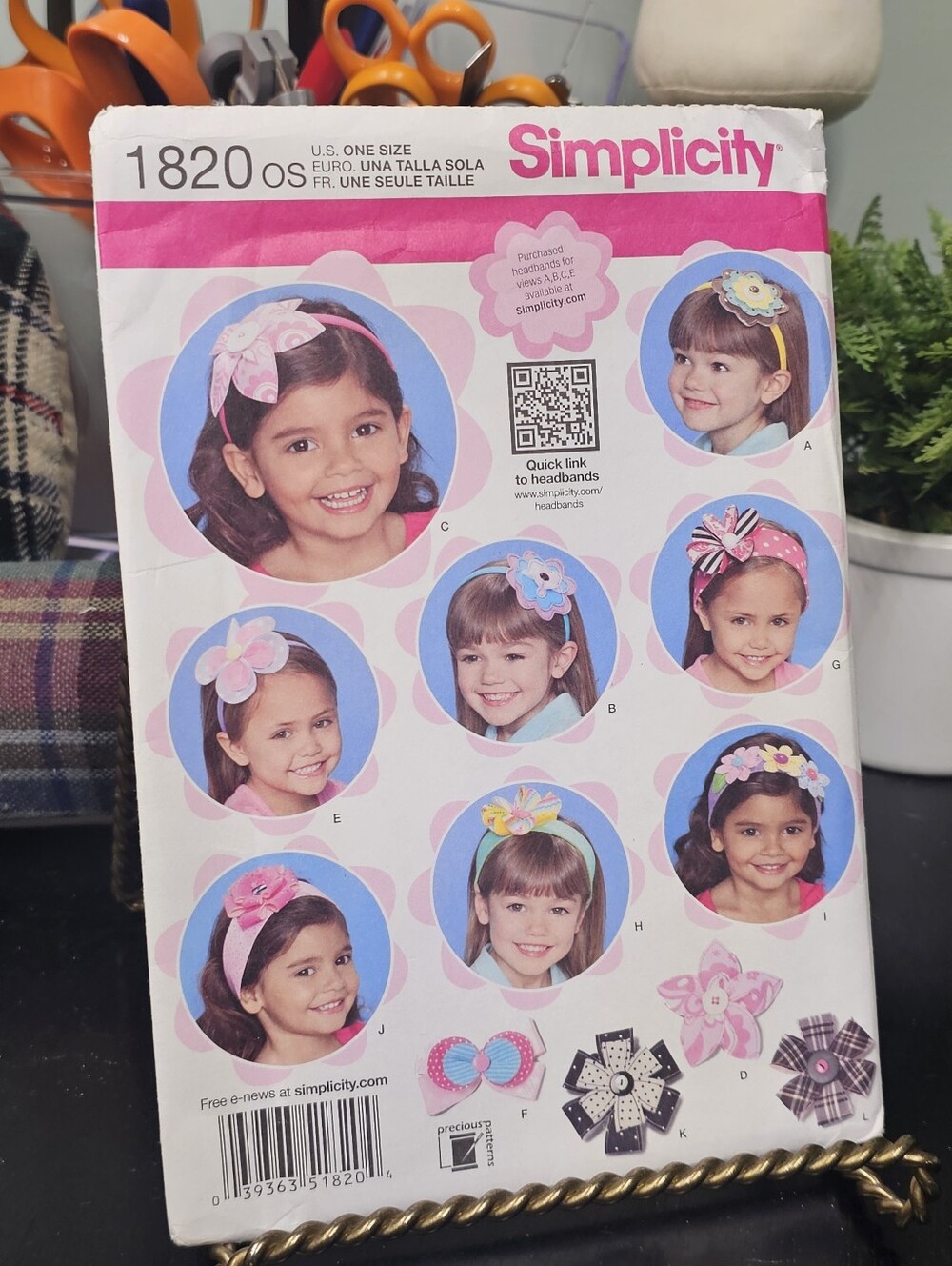 Simplicity Sewing Pattern 1820